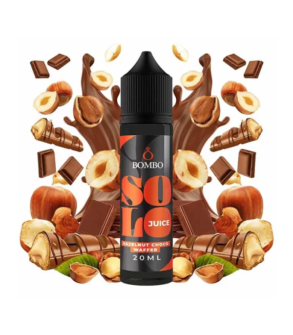 bombo solo juice choco hazelnut waffer